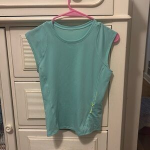 Lululemon Muscle Tee - Blue/Green